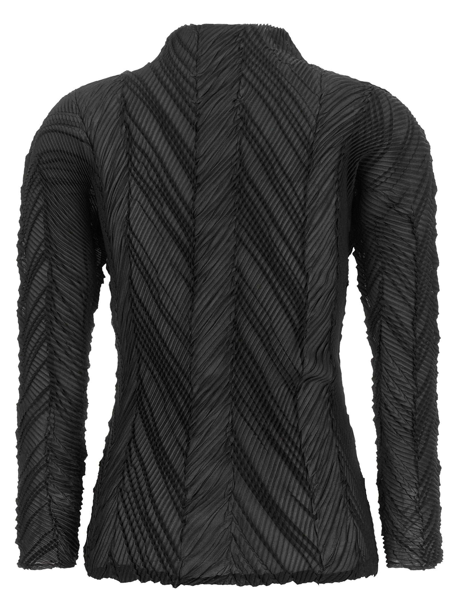 Issey Miyake Zigzag Pleats Sweater – 100% polyester - view 2