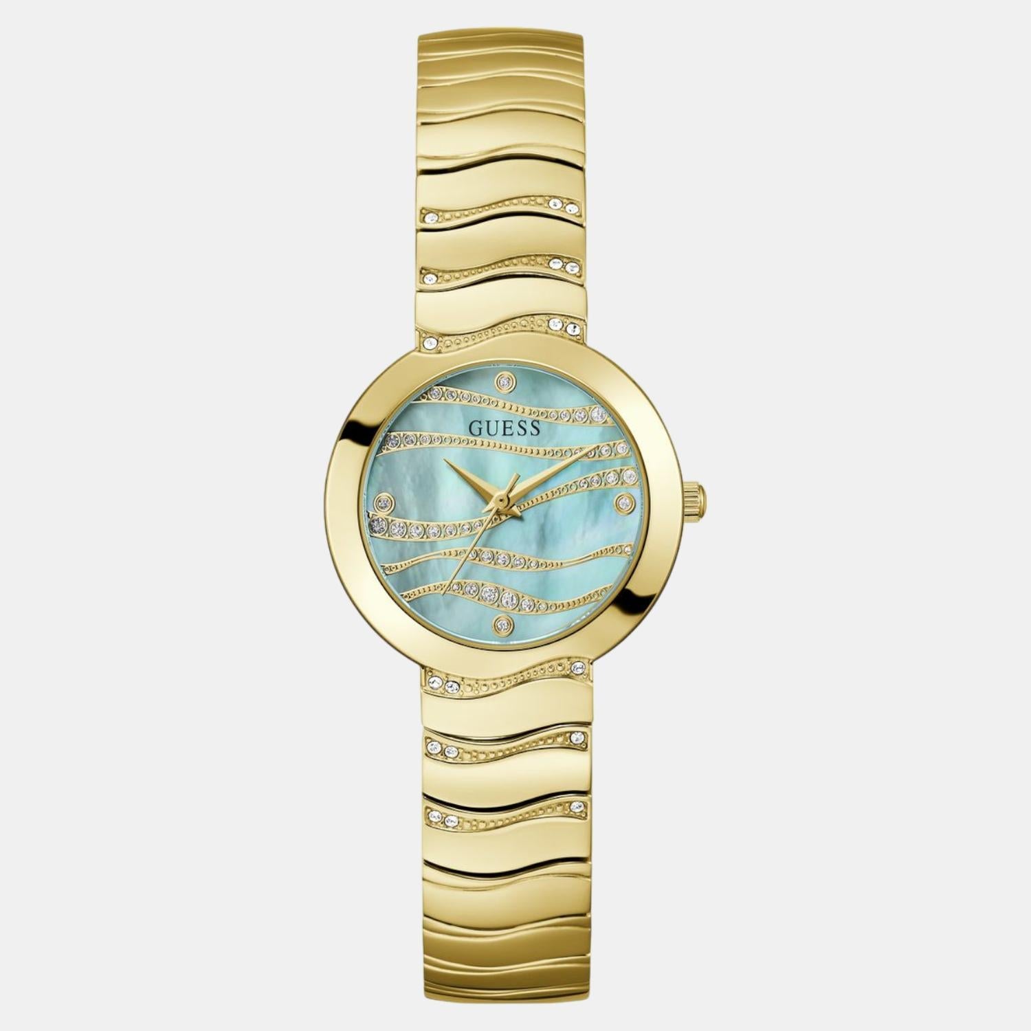 Guess Dress Women Quartz Green Dial Analog Stainless Steel Watch GW0871L2 - view 2
