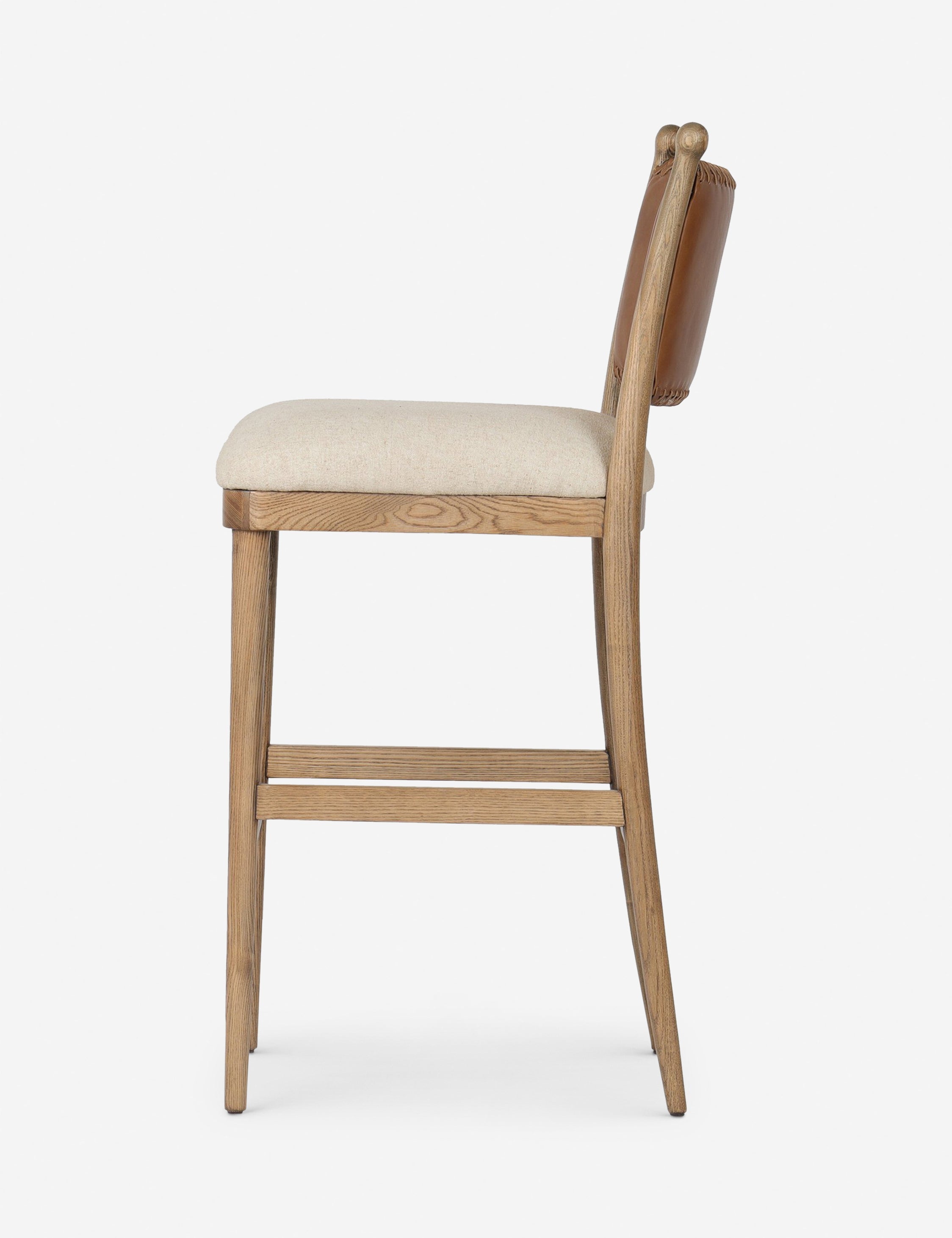 Lulu and Georgia Bella Bar and Counter Stool by Amber Lewis x Four Hands - view 17