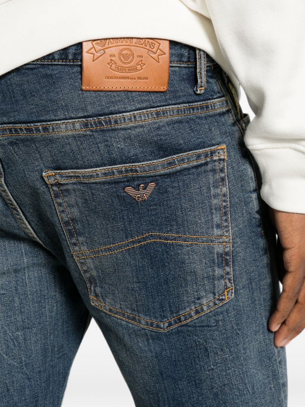 Emporio Armani Belt – 1% Elastane, 99% Cotton - view 2