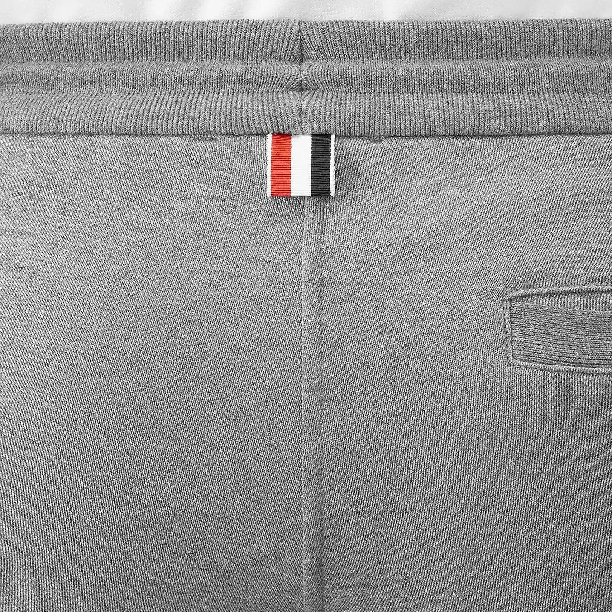 Thom Browne Classic Loopback 4-Bar Grey Sweat Shorts - view 7