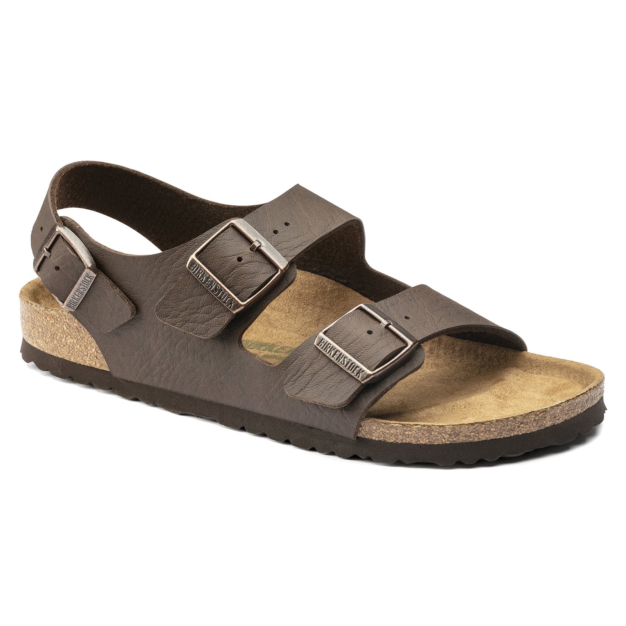 Birkenstock Milano Birko-Flor – Brown Brown/Saddle Matt Brown - view 6