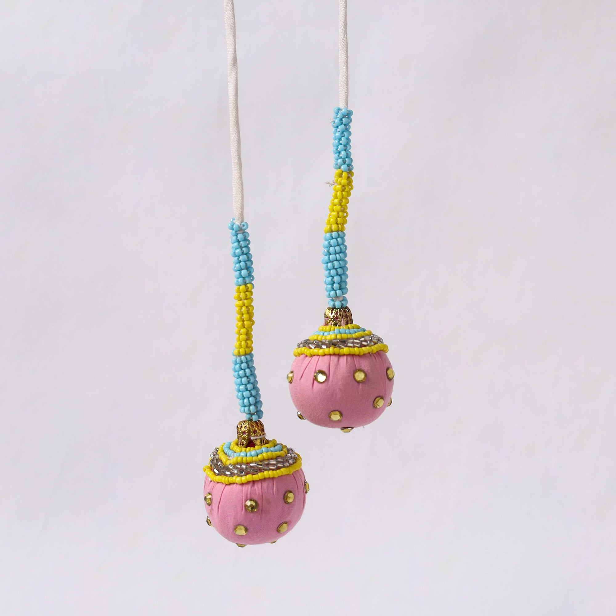 NOORI BAZAR Beadwork Handmade Latkan Tassels for Clothing 89