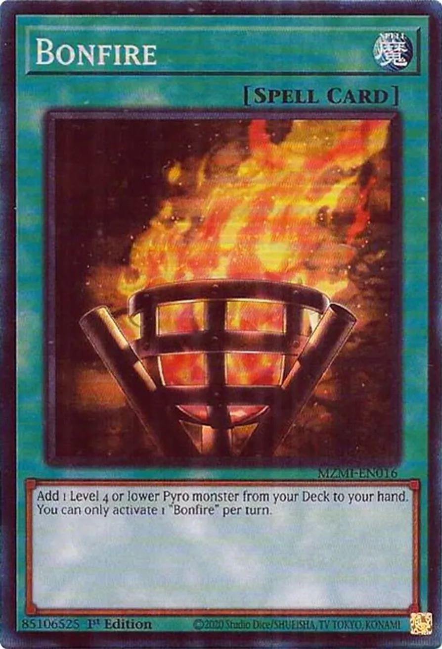 Yu-Gi-Oh! Bonfire - MZMI-EN016 - Collector's Rare - 1st Edition