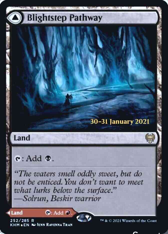 Blightstep pathway searstep – Magic Blightstep Pathway // Searstep Pathway [Prerelease] [252s] [Kaldheim Promos] [Foil]