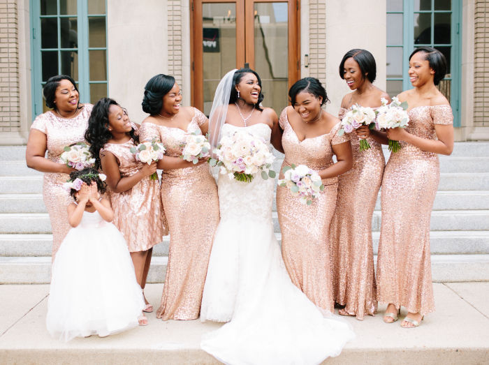 fiftyflowers.com Blush, Lavender and Gold Military Wedding - view 2