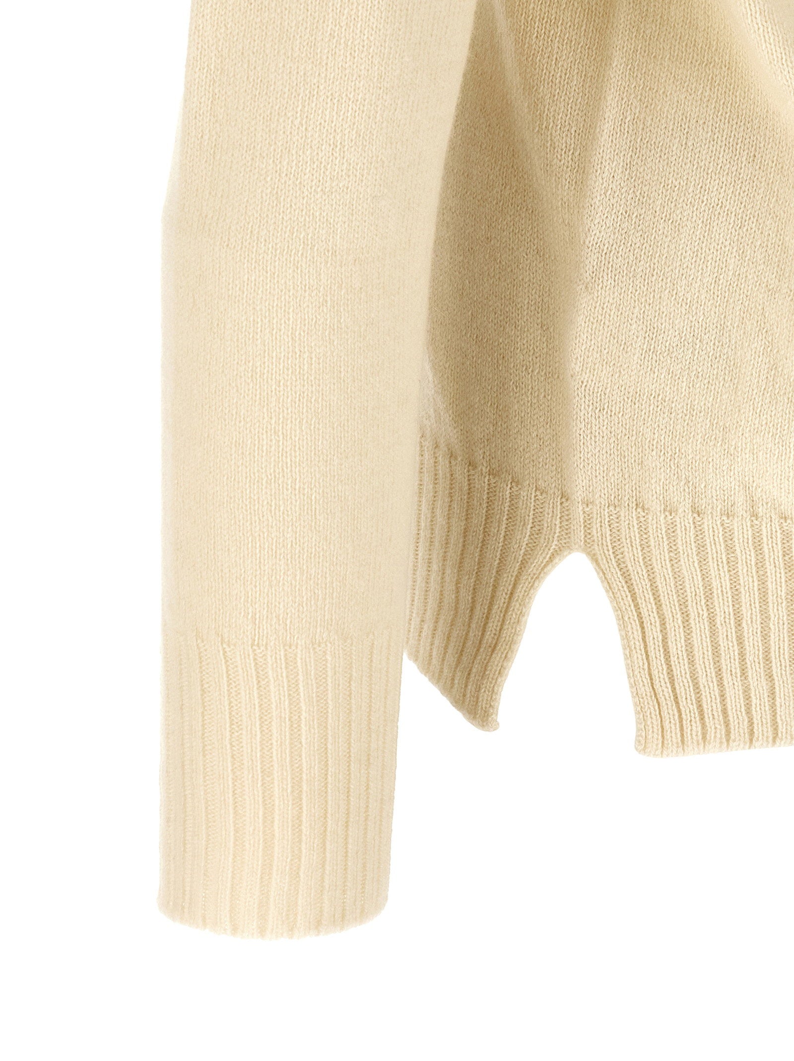 Ma'ry'ya High Neck Sweater With Slits - view 4
