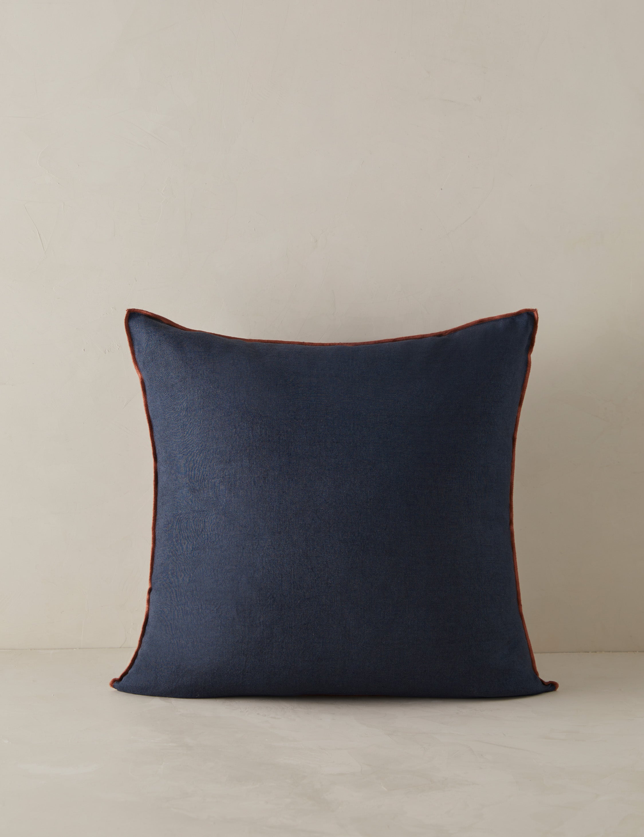 Lulu and Georgia Carys Contrast Linen Pillow - view 22
