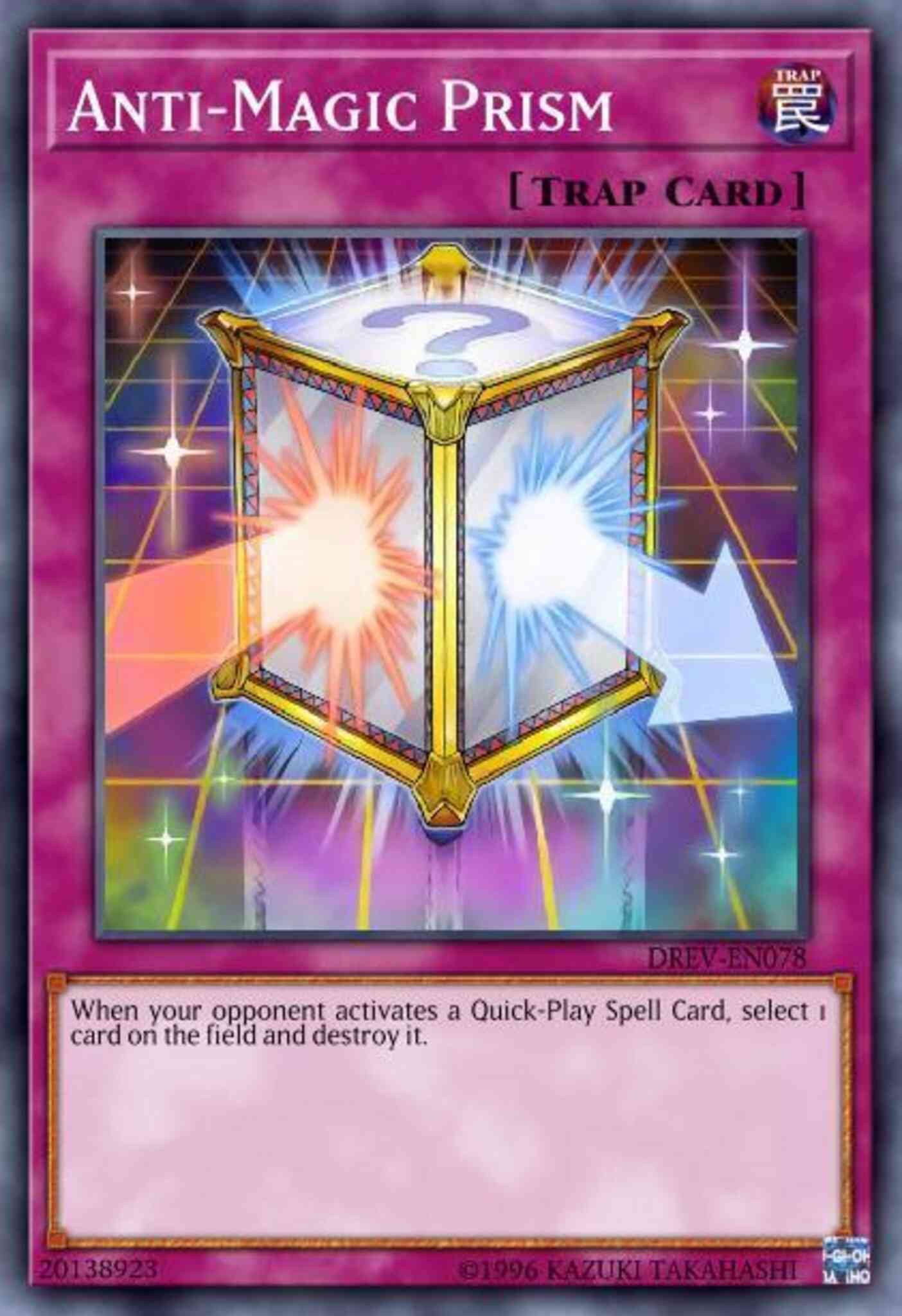 Yu-Gi-Oh! Anti-Magic Prism - DREV-EN078 - Common - 1st Edition