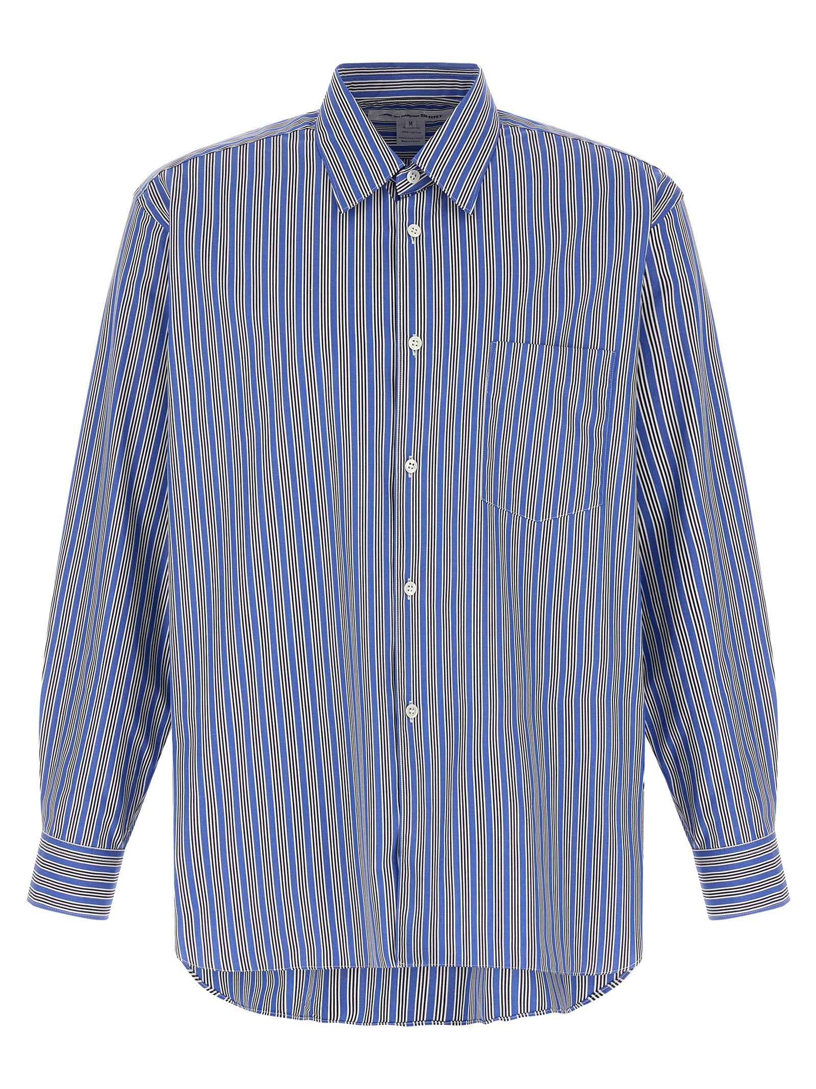 Comme Des Garcons Shirt Striped Shirt – 100% cotton