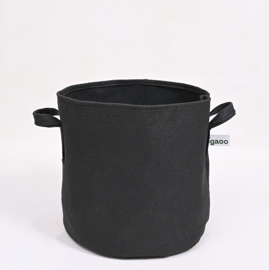 Ugaoo Geo-Fabric Round Grow Bag - 12 in x 12 in (Dia. x Height)