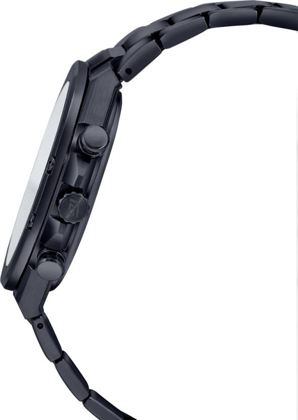 Casio Edifice Black Dial Men 45.4mm
