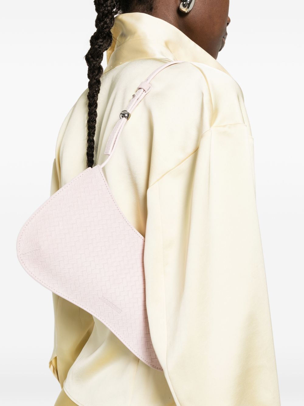 Jacquemus Le Bisou leather shoulder bag - view 5