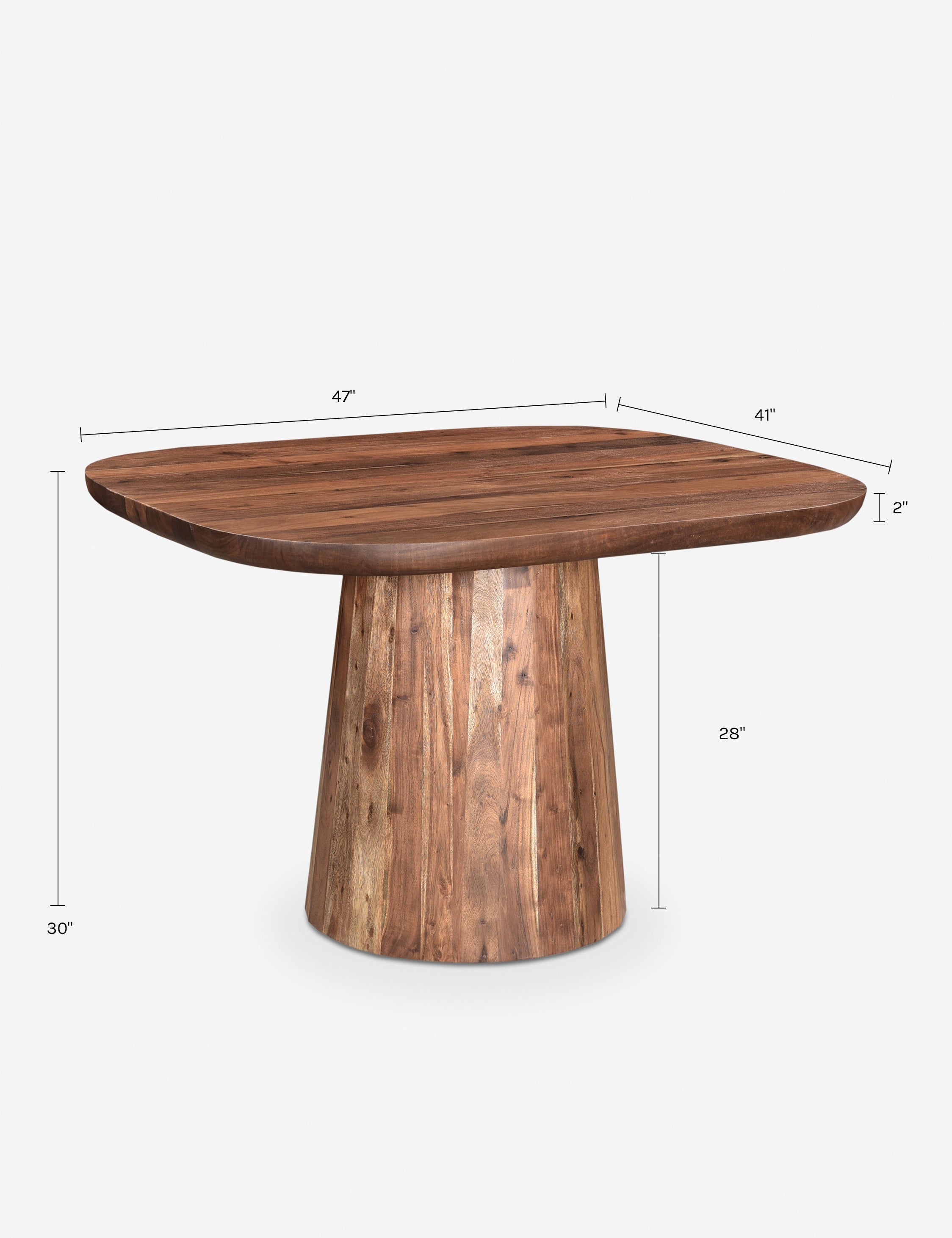 Lulu and Georgia Aidan Square Dining Table - view 10