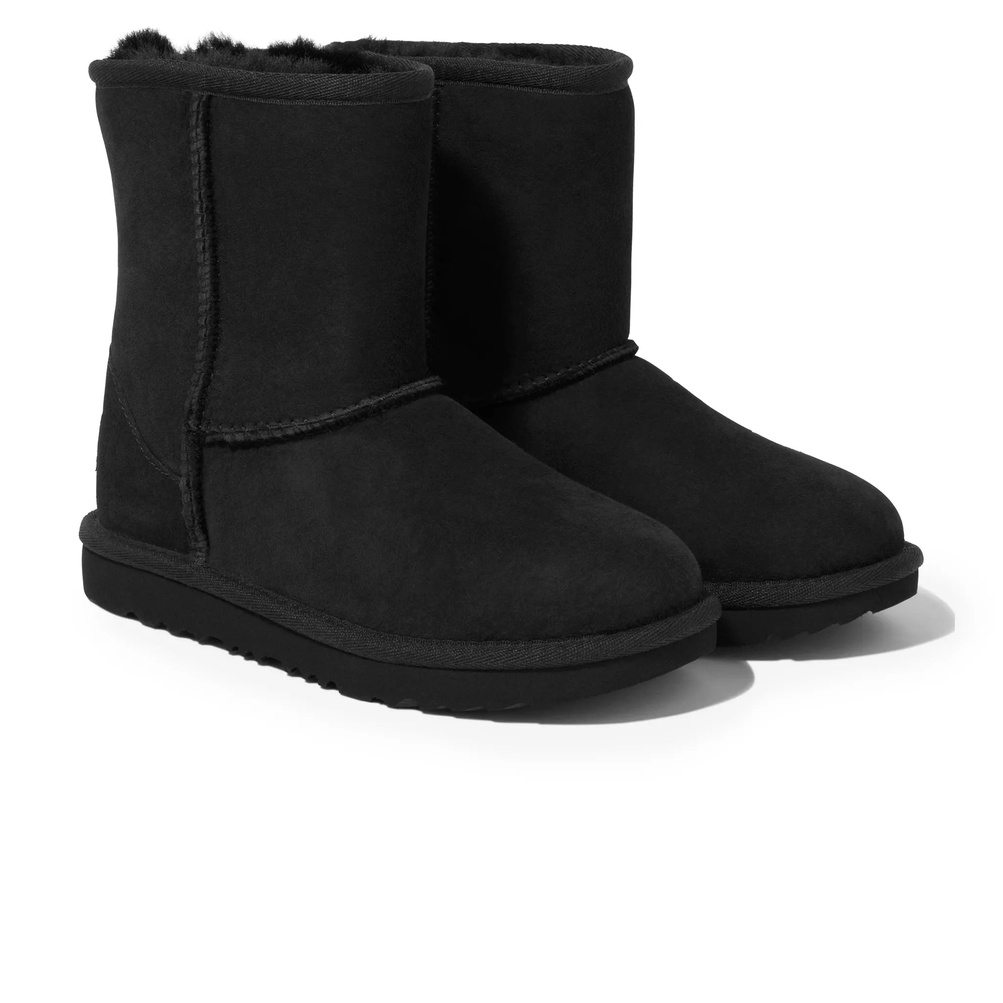 UGG Classic II Sheepskin Kids Black Boots - view 2