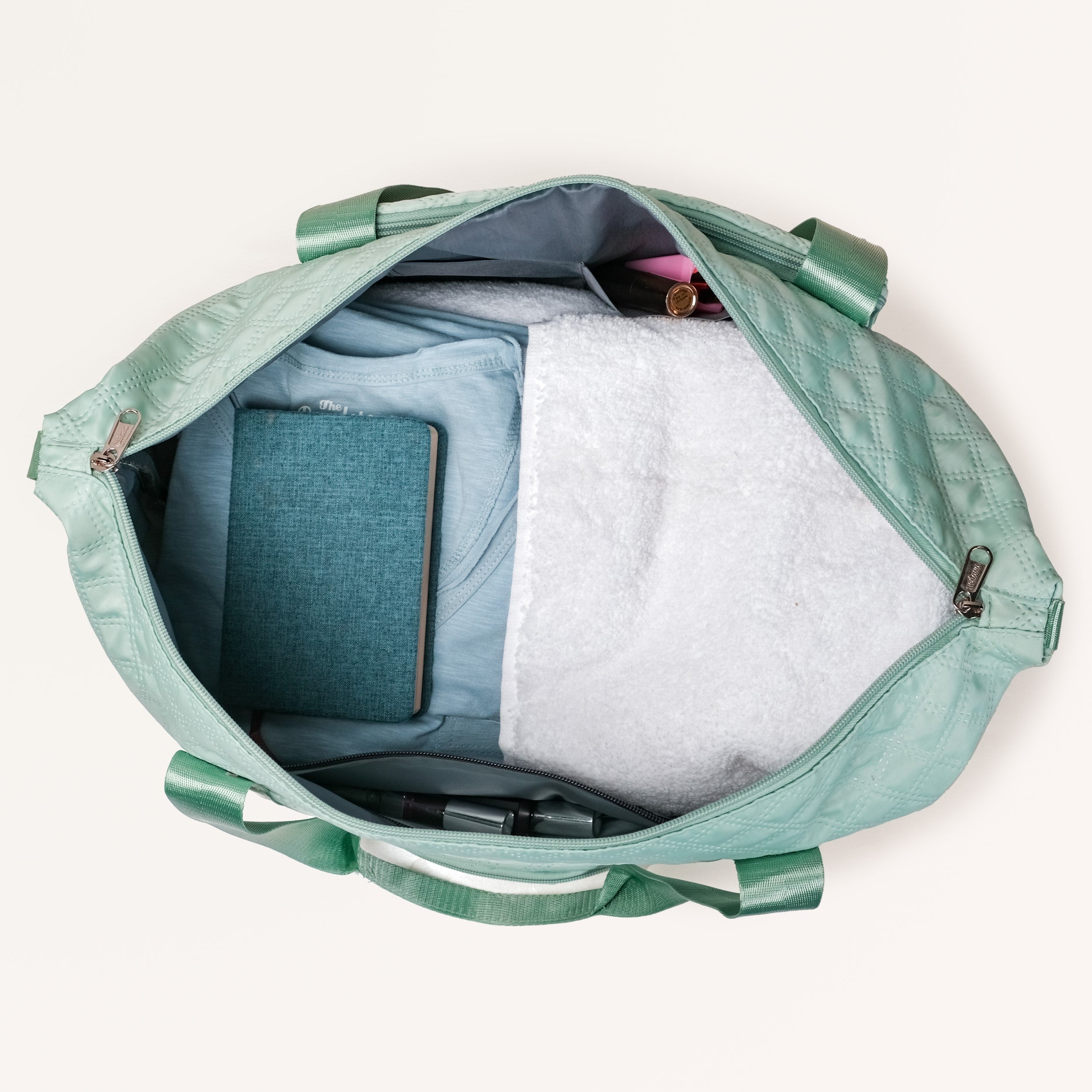 Nestasia Montara Expandable Foldable Luxe Travel Bag Mint - view 7