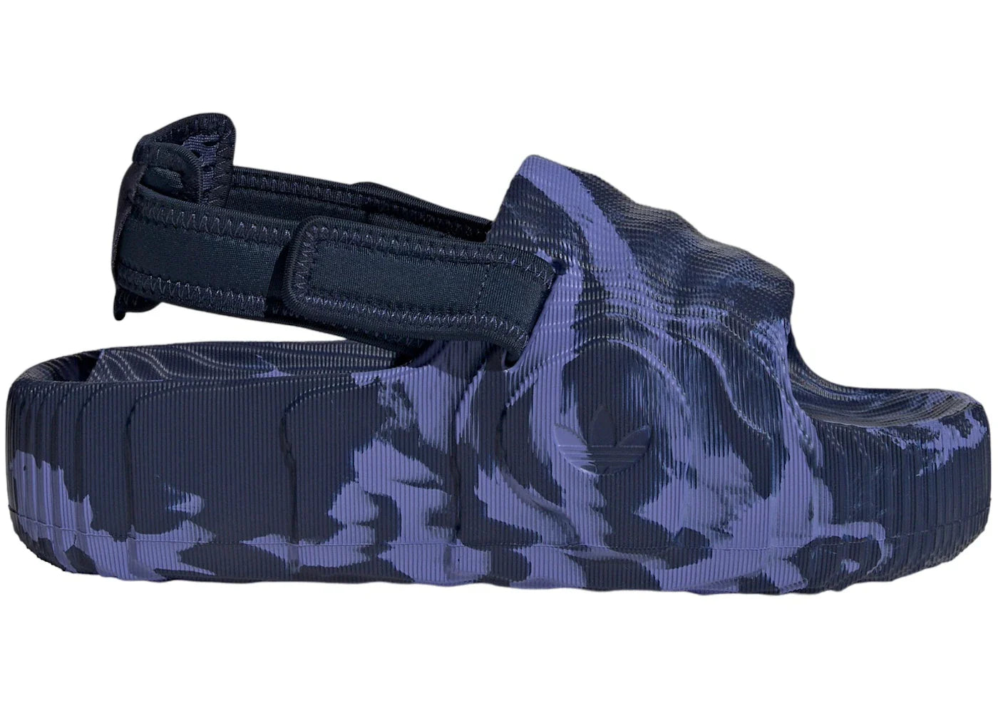 adidas Adilette 22 XLG Slides Dark Blue Semi Cobalt Blue (Women's)