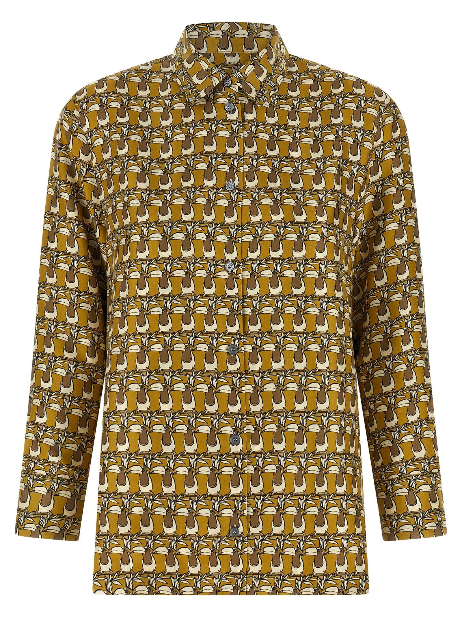 Max Mara Times Reversible Shirt – 100% silk