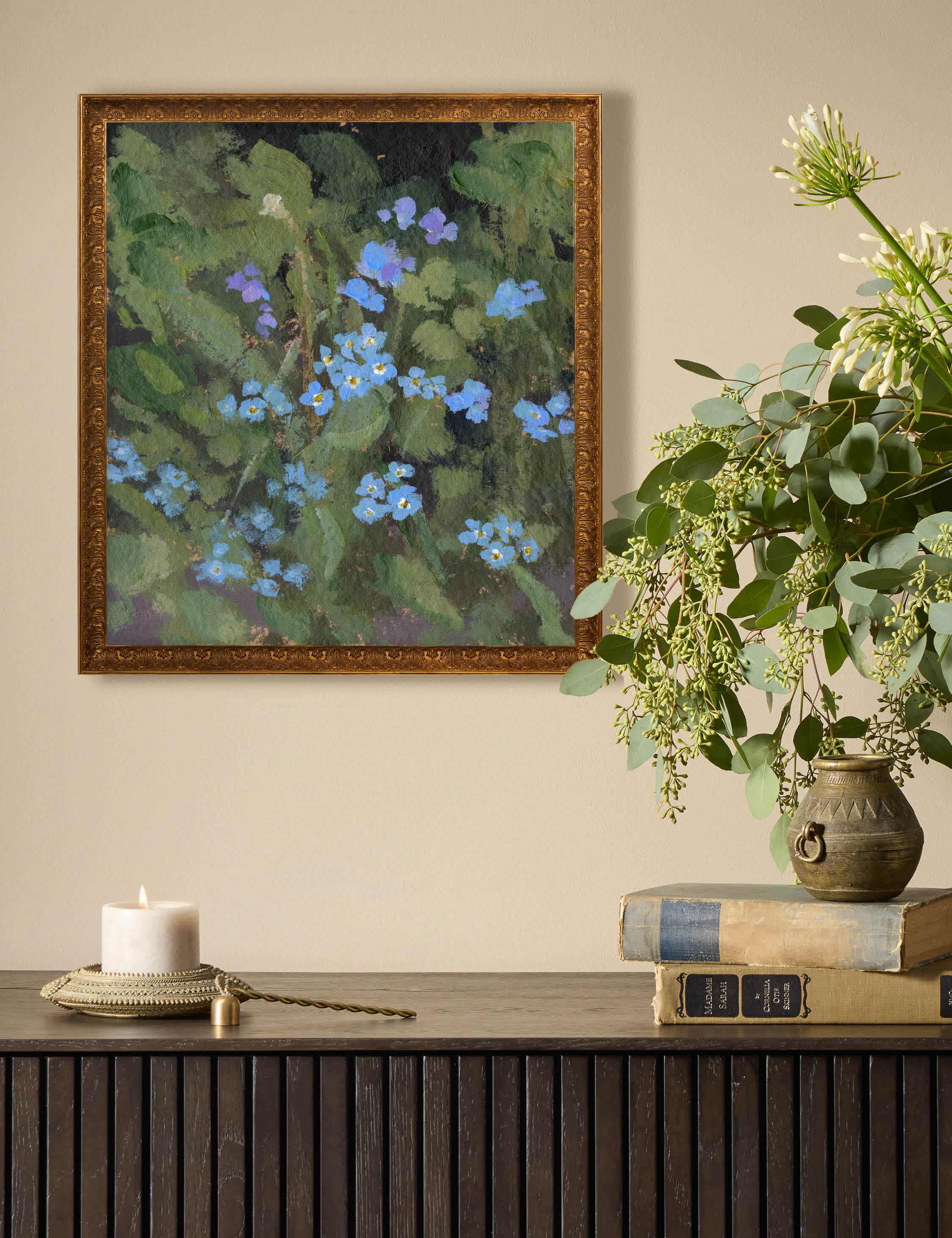 Lulu and Georgia Forget Me Nots Wall Art by Brittany Smith - view 9
