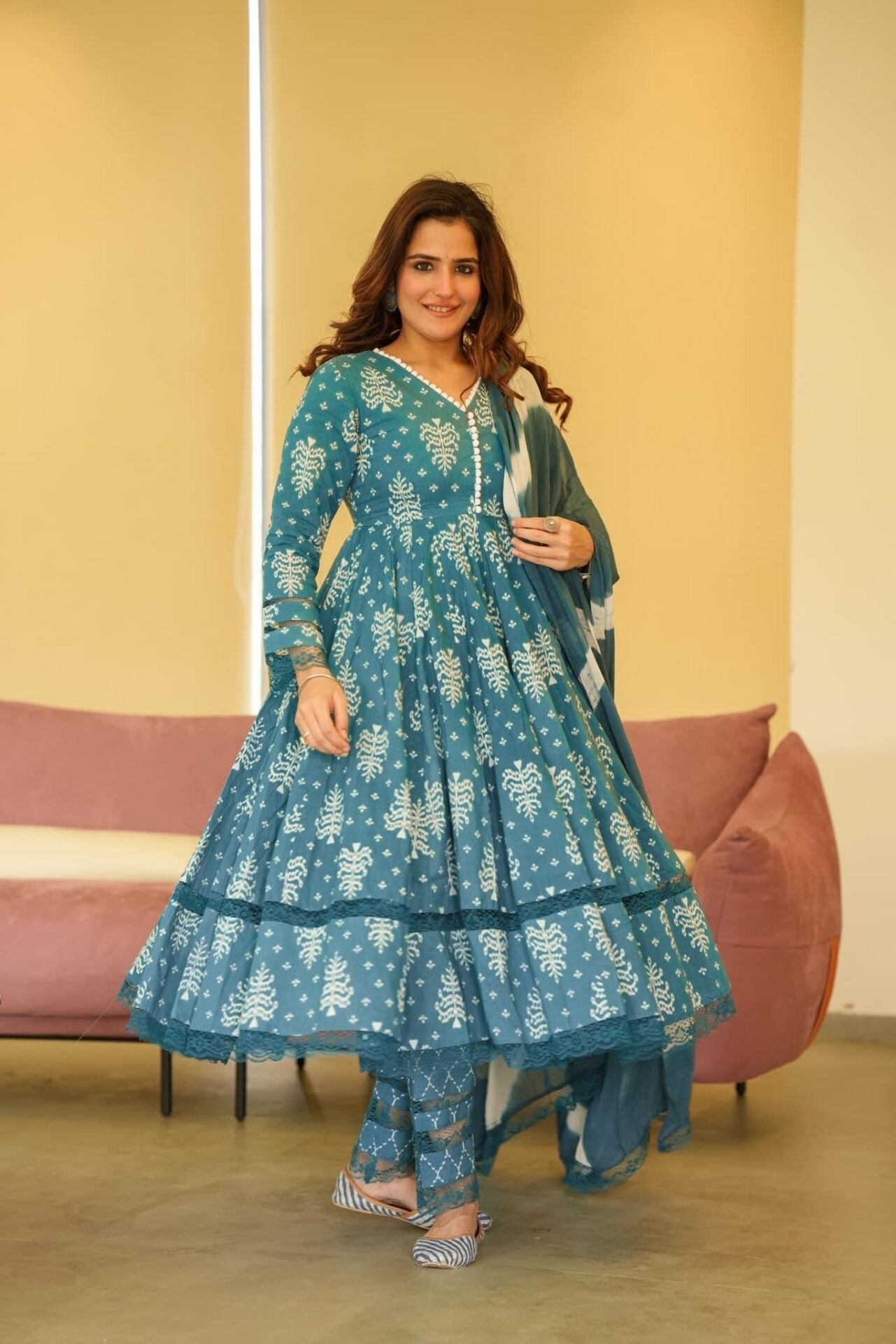Idaho-o ashima cotton suit set