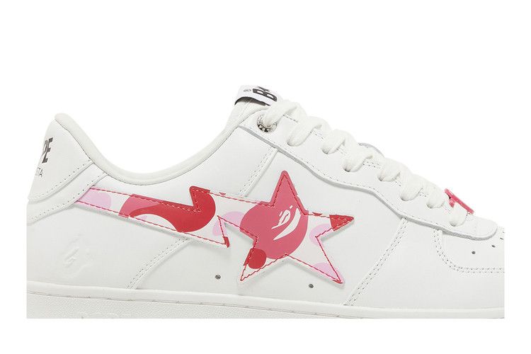 A Bathing Ape Bape Sta Low ABC Camo White Pink (2022) - view 2