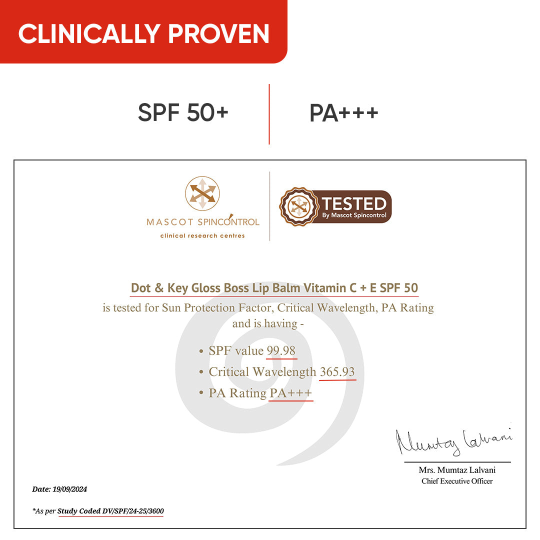 Dot & Key Vitamin C + E Lip Balm with SPF 50+ - view 48