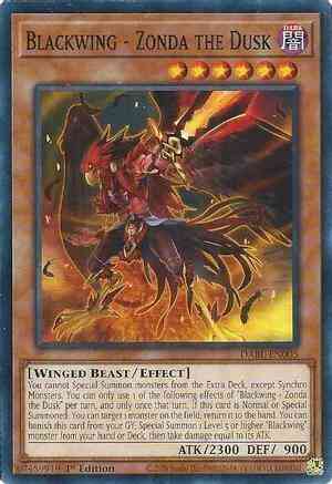 Yu-Gi-Oh! Blackwing - Zonda the Dusk - DABL-EN005 - Common - 1st Edition