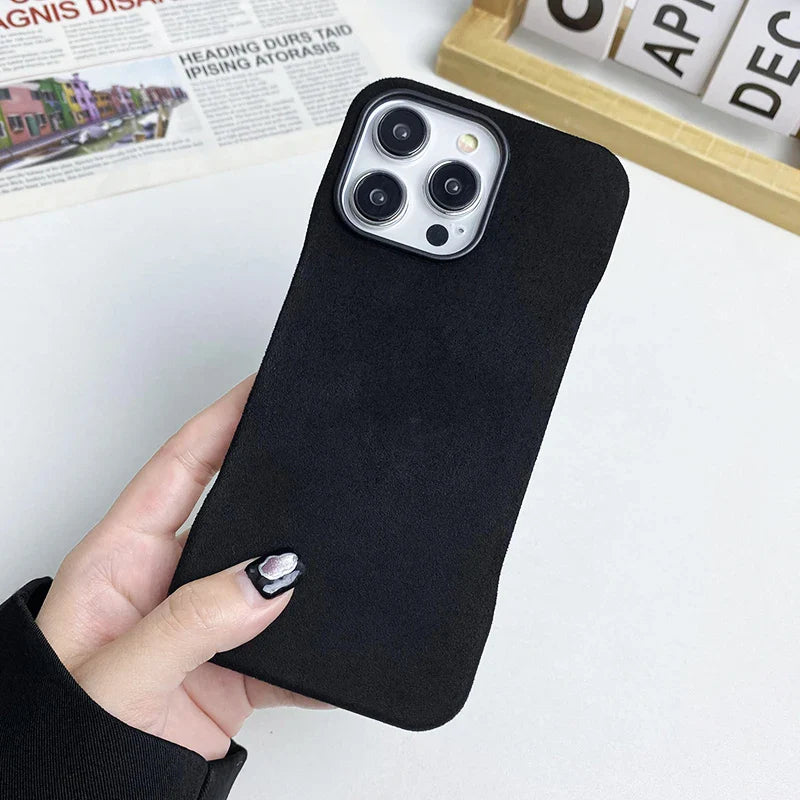 Million Cases Genuine Suede Leather Magsafe Case - iPhone