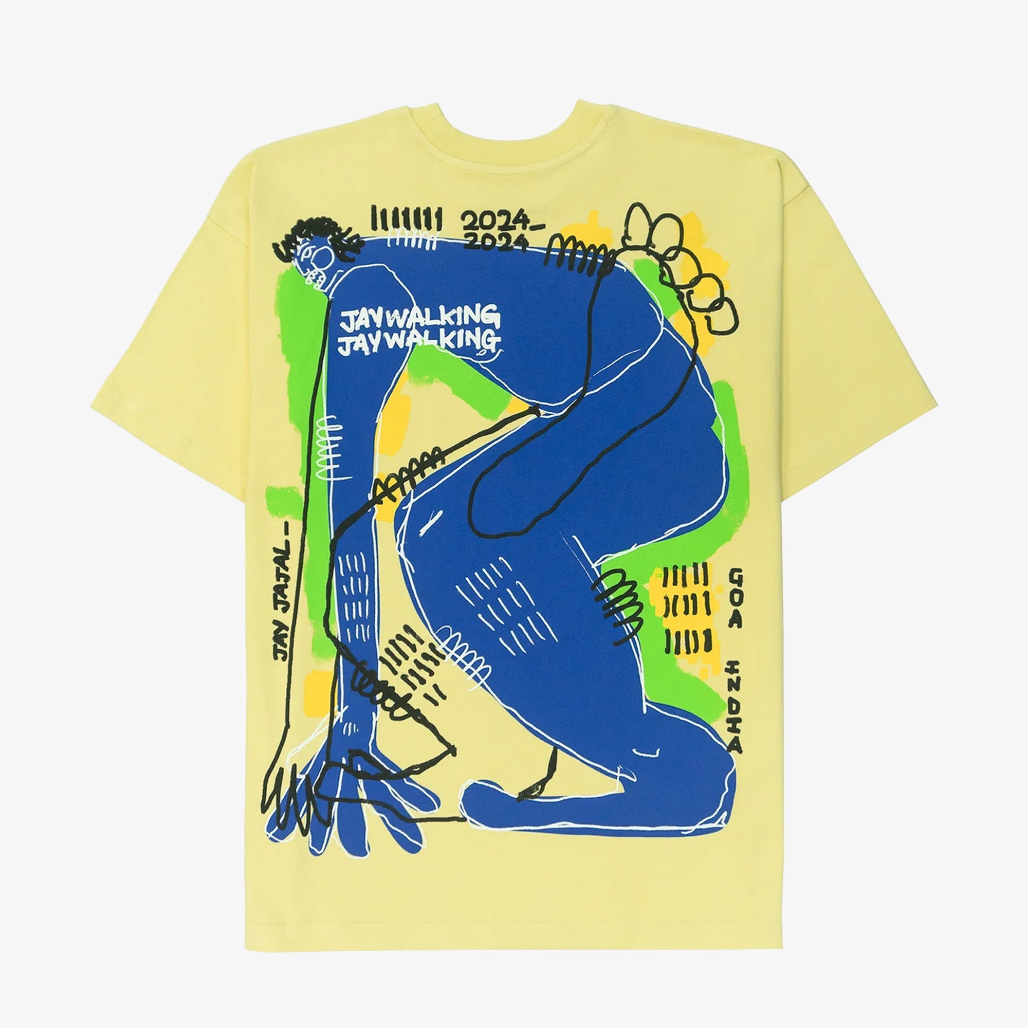 Jaywalking | Stand-by Lady T-shirt { Yellow