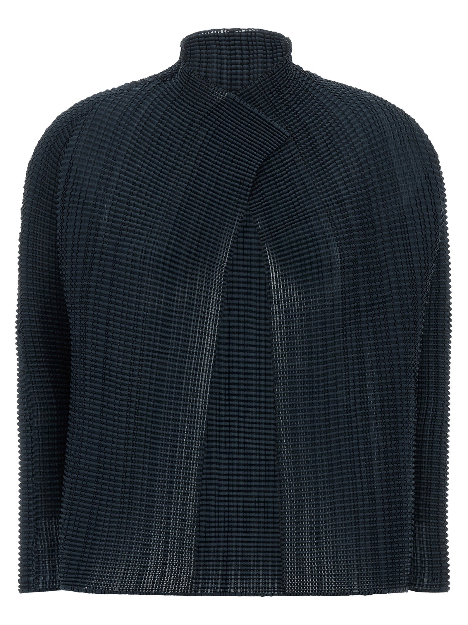 Issey Miyake Wooly Pleats-68 Cardigan – 100% polyester