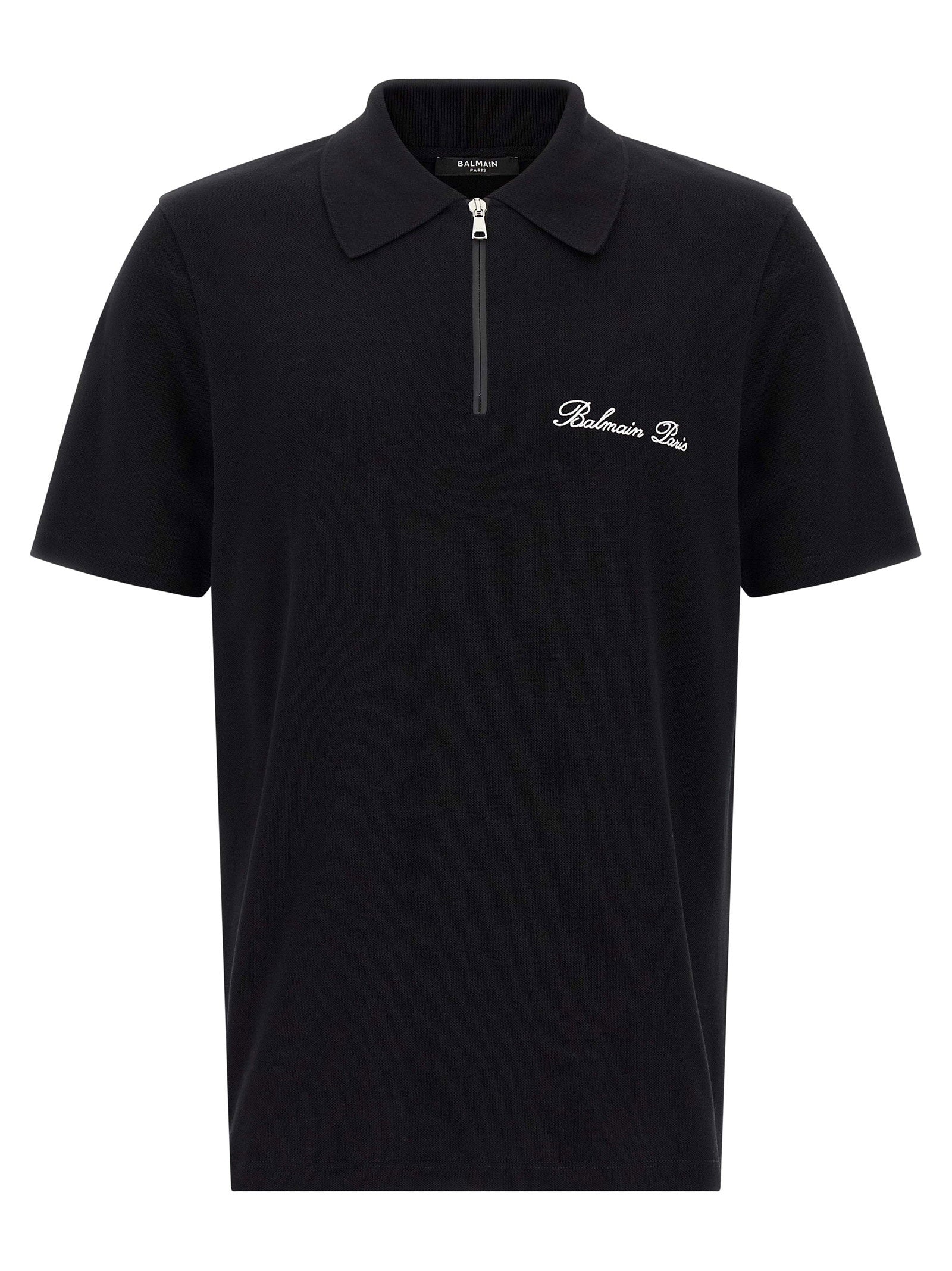 Balmain Logo Embroidery Polo Shirt – 100% cotton