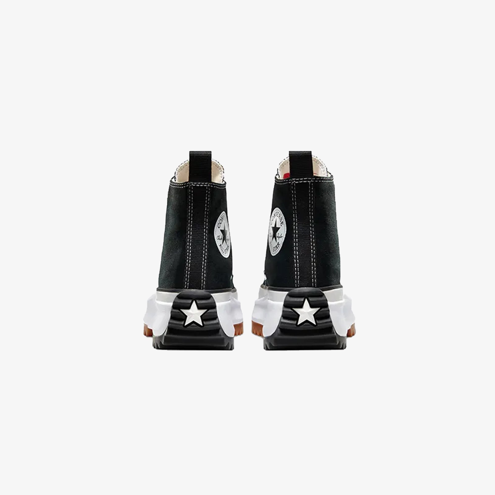 Converse | RUN STAR HIKE CANVAS PLATFORM { BLACK - view 2