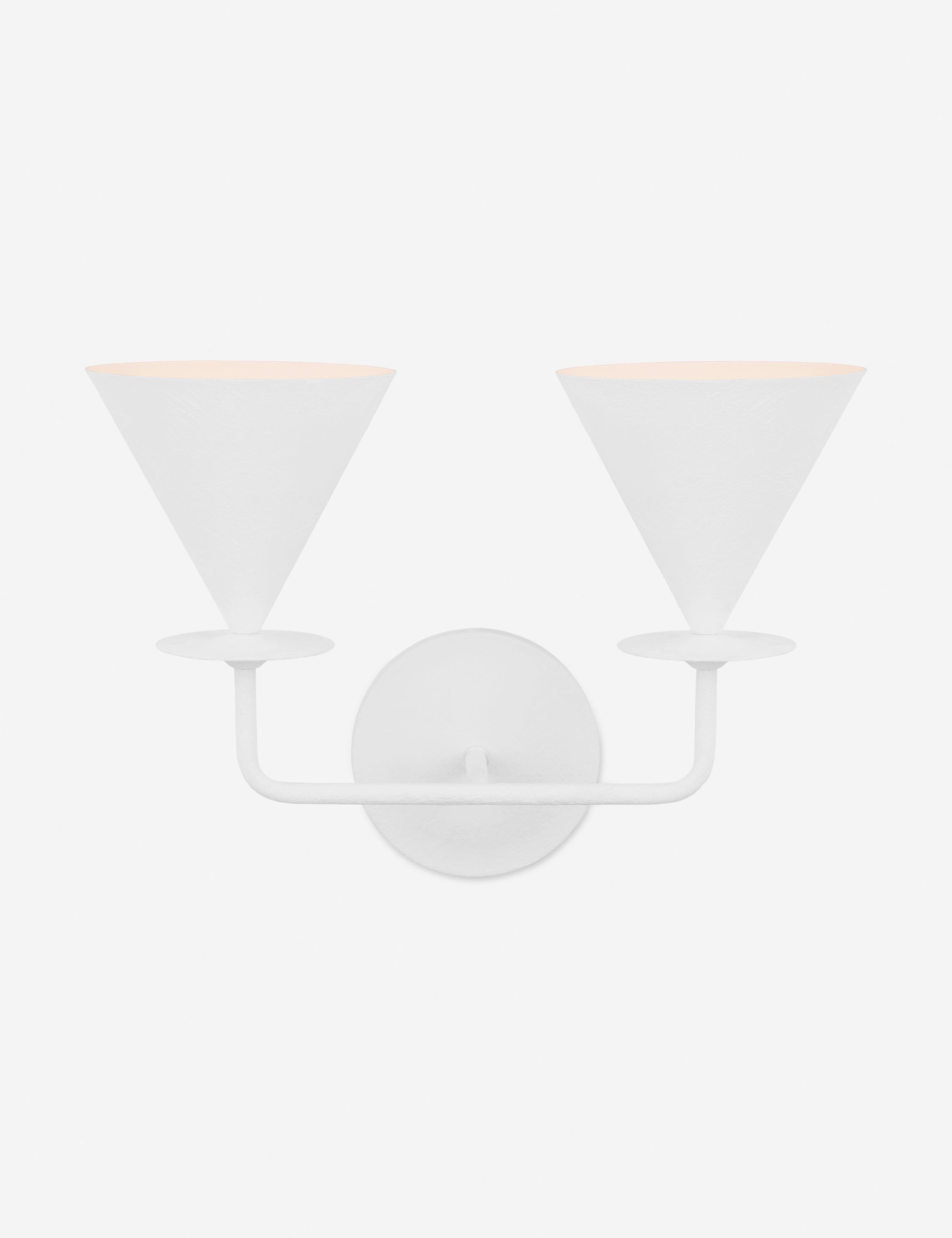 Lulu and Georgia Cornet Double Sconce by Christiane Lemieux - view 2