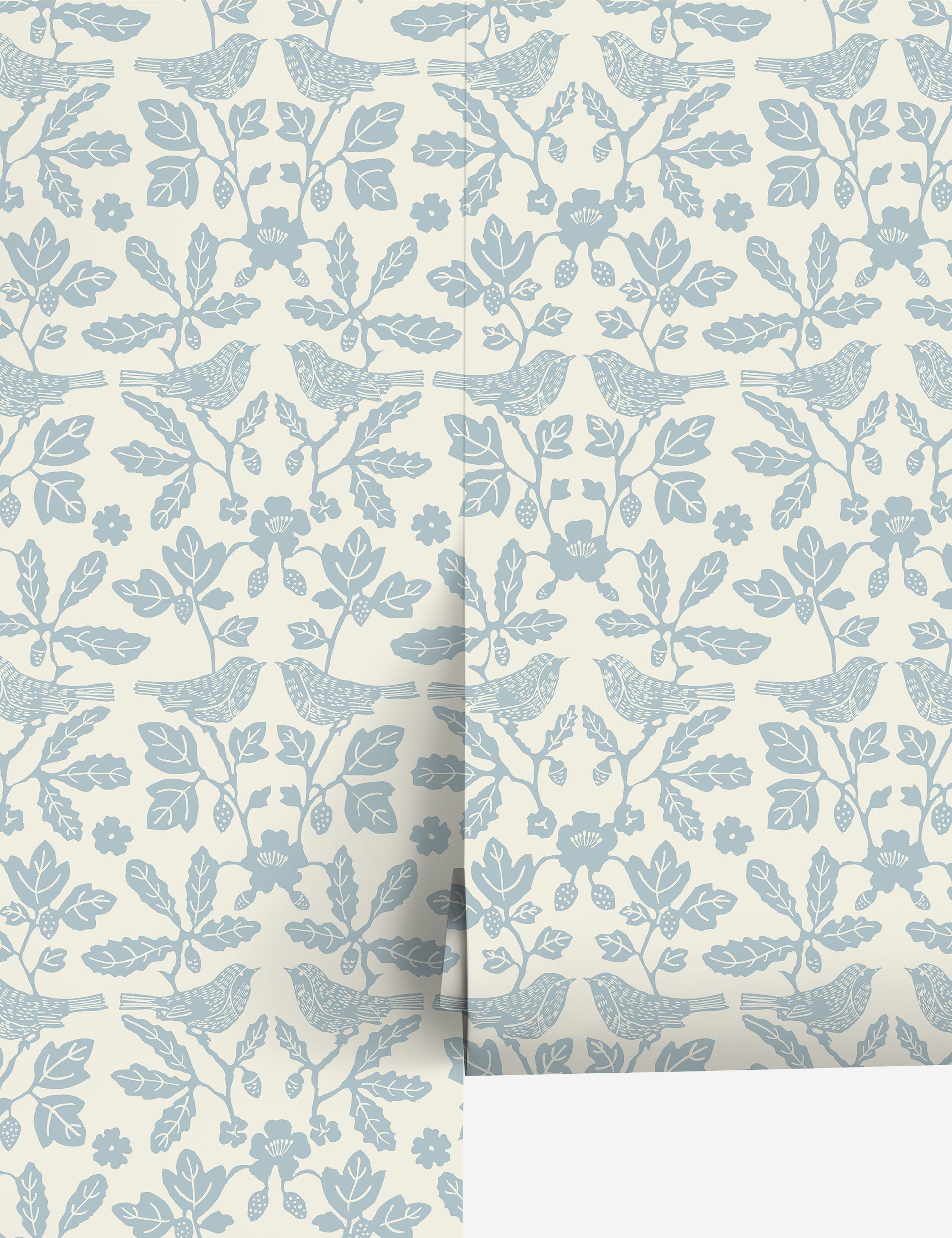 Lulu and Georgia Sparrow and Oak Peel + Stick Wallpaper by Erin & Ben Co. - view 4