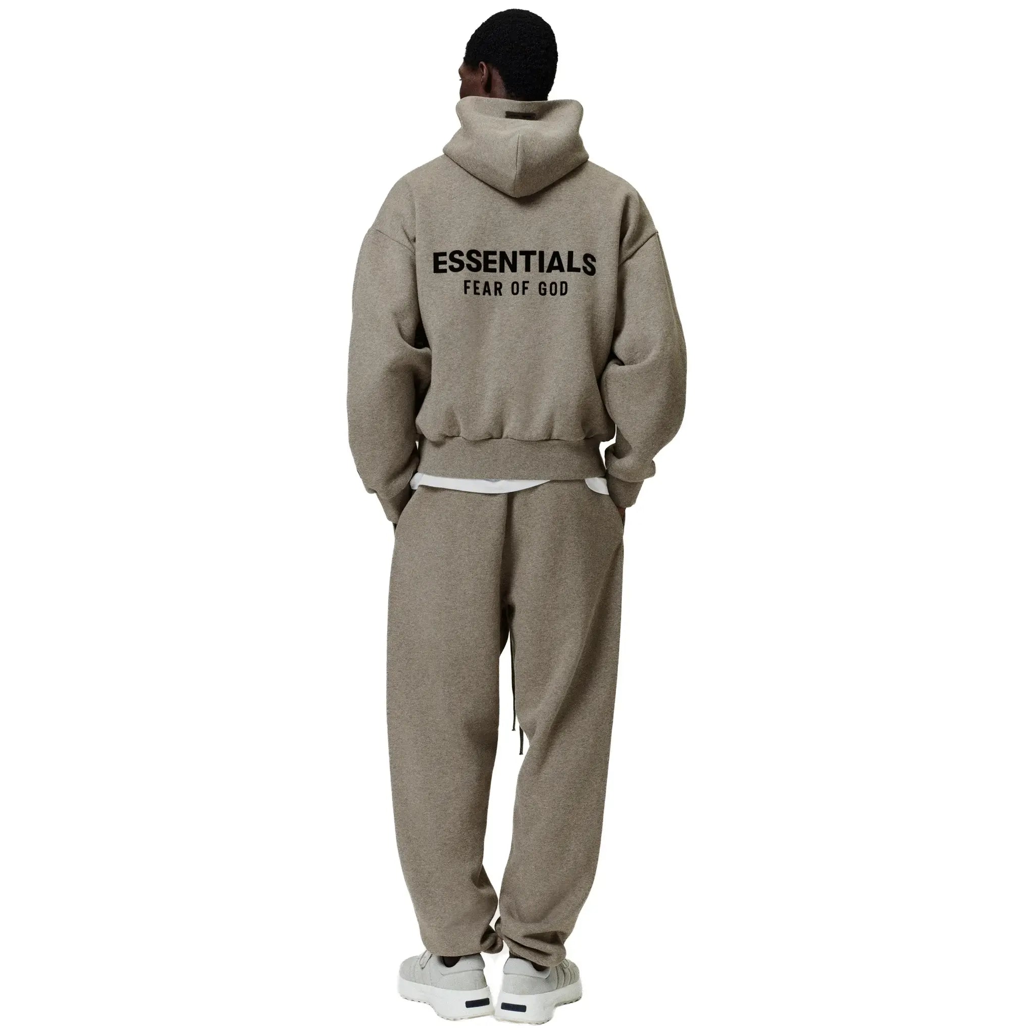Fear Of God Essentials Classic Fit Fleece Homestead Heather Sweatpants (SS25) - view 4