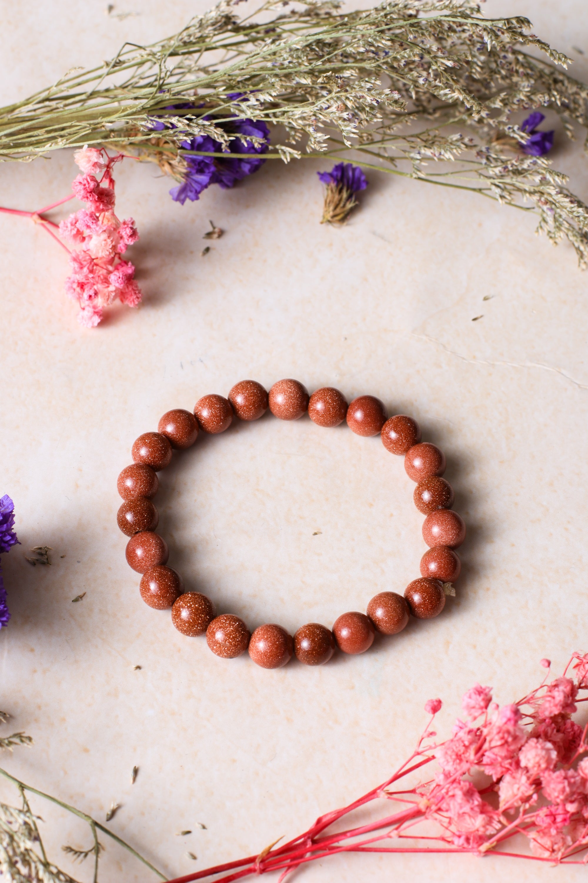 Studio Vaidik Red Sunstone Bracelet - view 2
