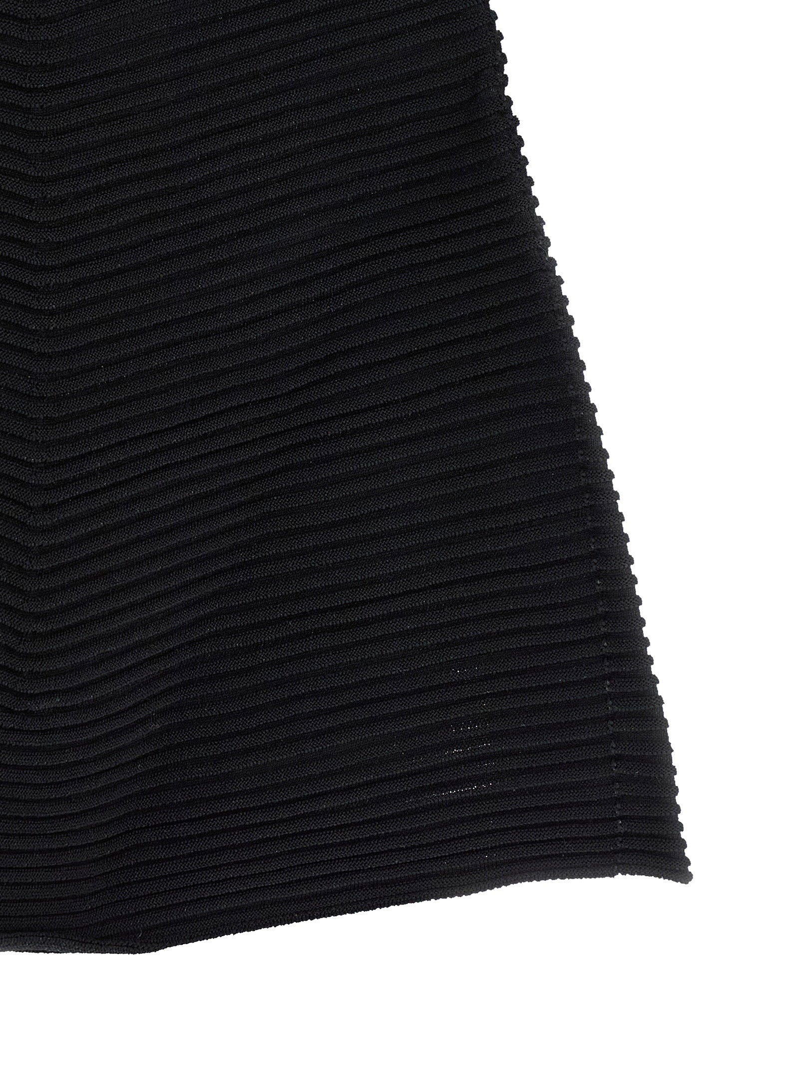 Issey Miyake Corrugated Knit Dress - view 4