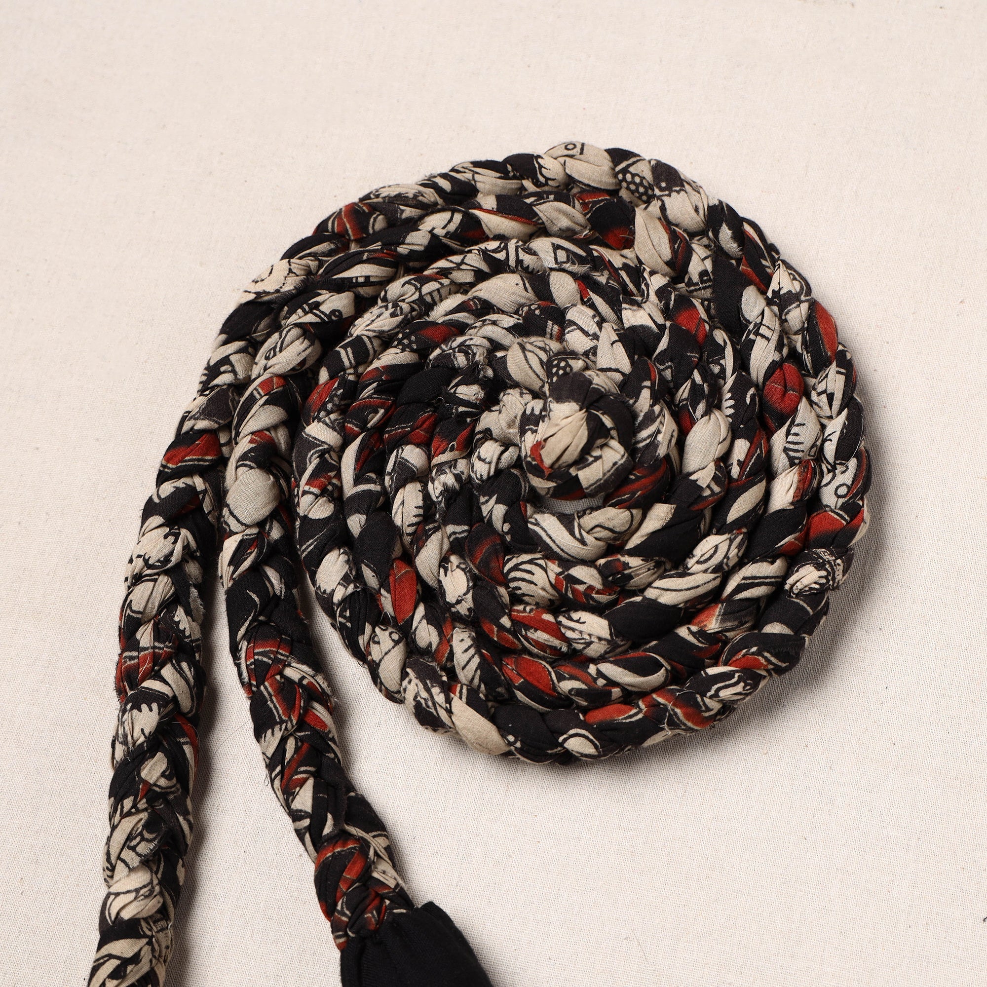 NOORI BAZAR Handmade Upcycled Fabric Skipping Rope 11 - view 2