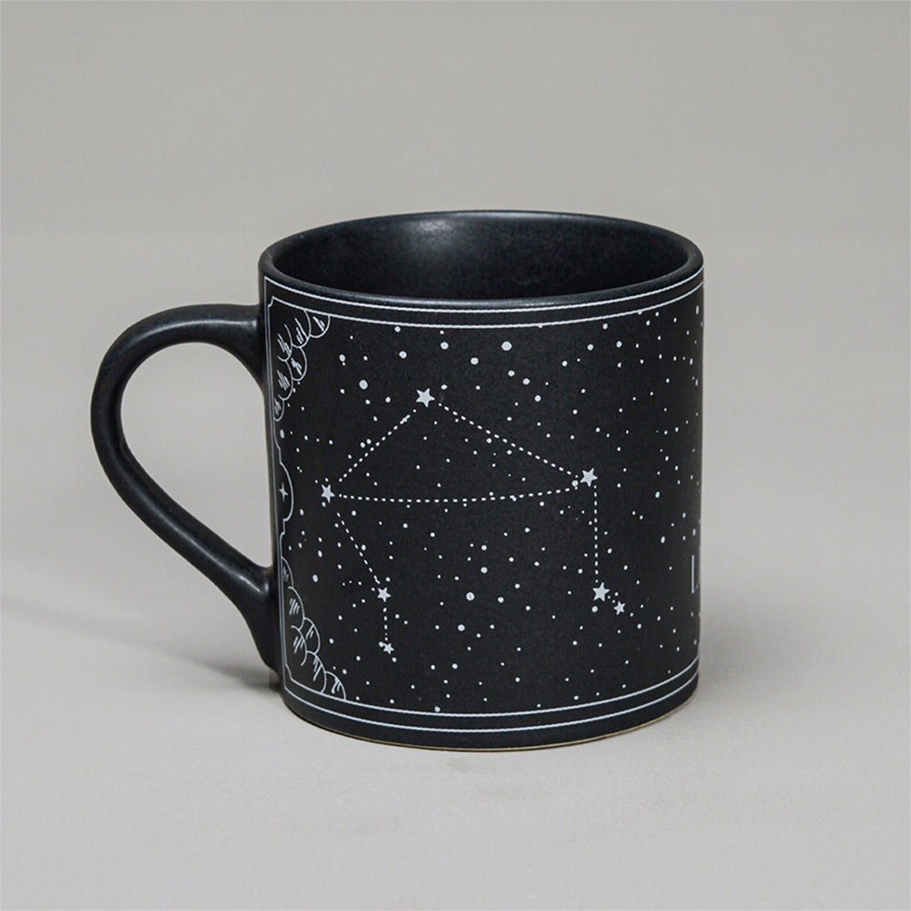 ALMIRO TREE Black - Ceramic Sunsign Theme Coffee Mug Libra (350ml) - view 2