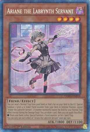Yu-Gi-Oh! Ariane the Labrynth Servant - TAMA-EN016 - Collector's Rare - 1st Edition