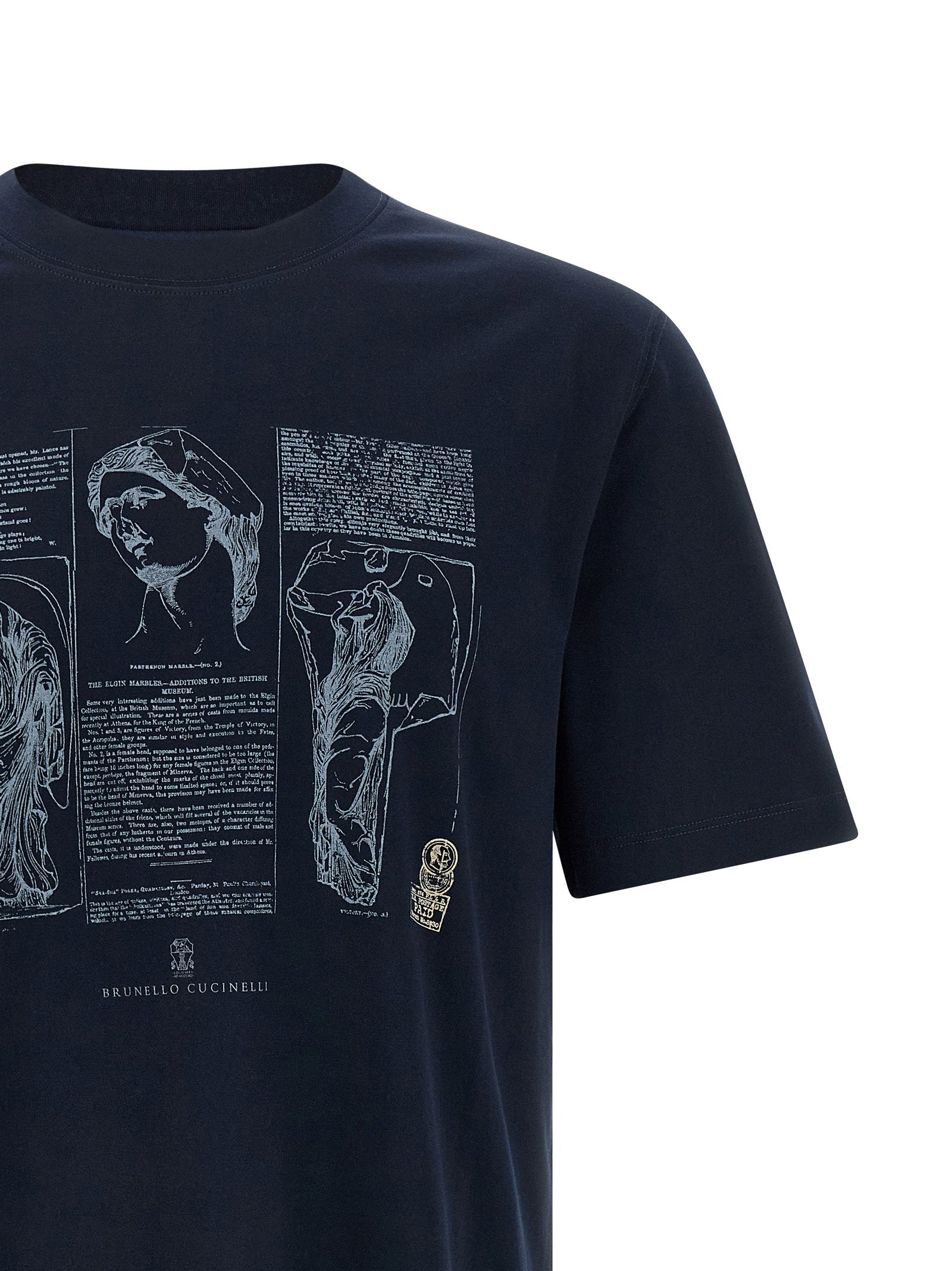 Brunello Cucinelli Printed T-shirt – 100% cotton - view 3