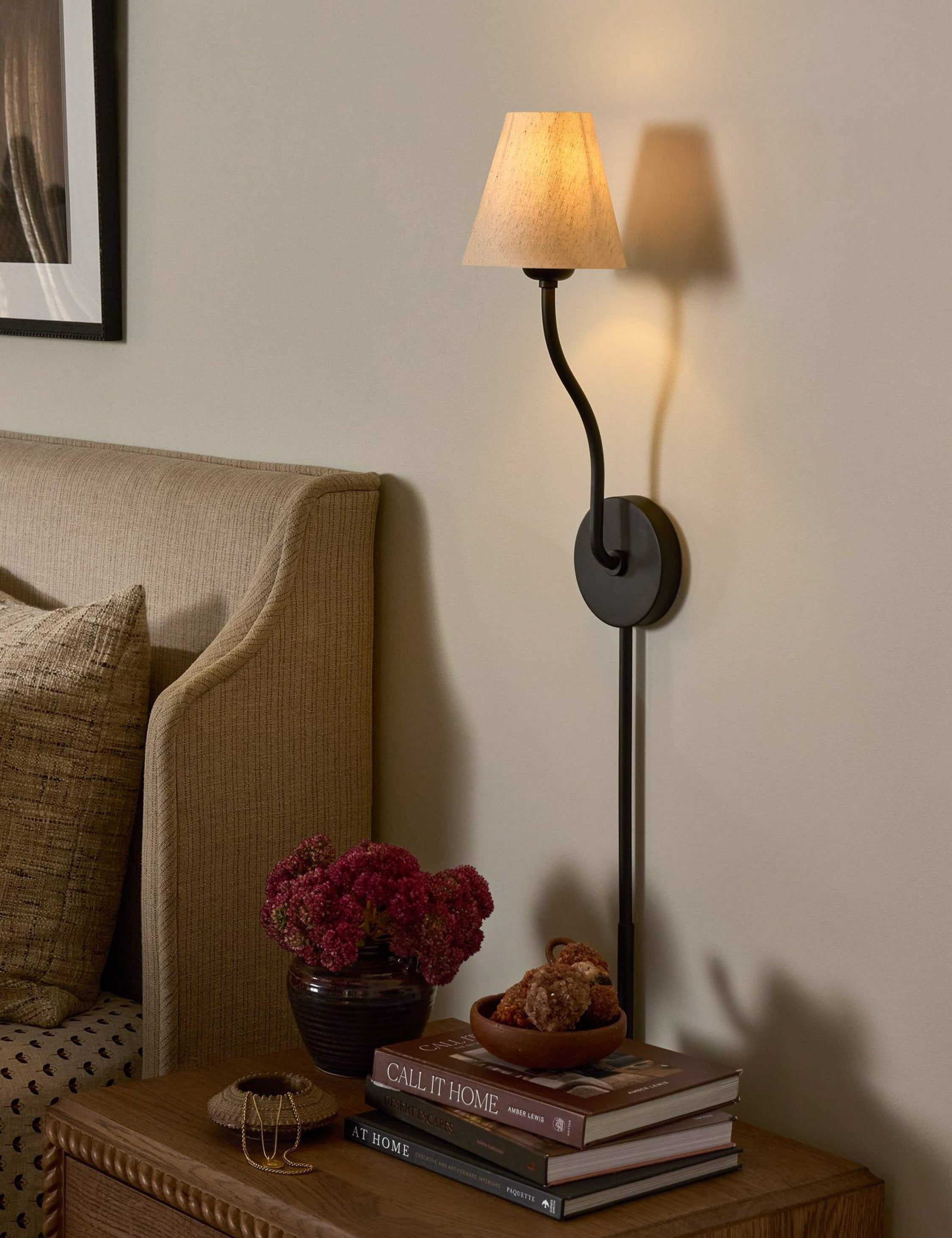 Lulu and Georgia Kyrie Plug-In Sconce – Bronze - view 2