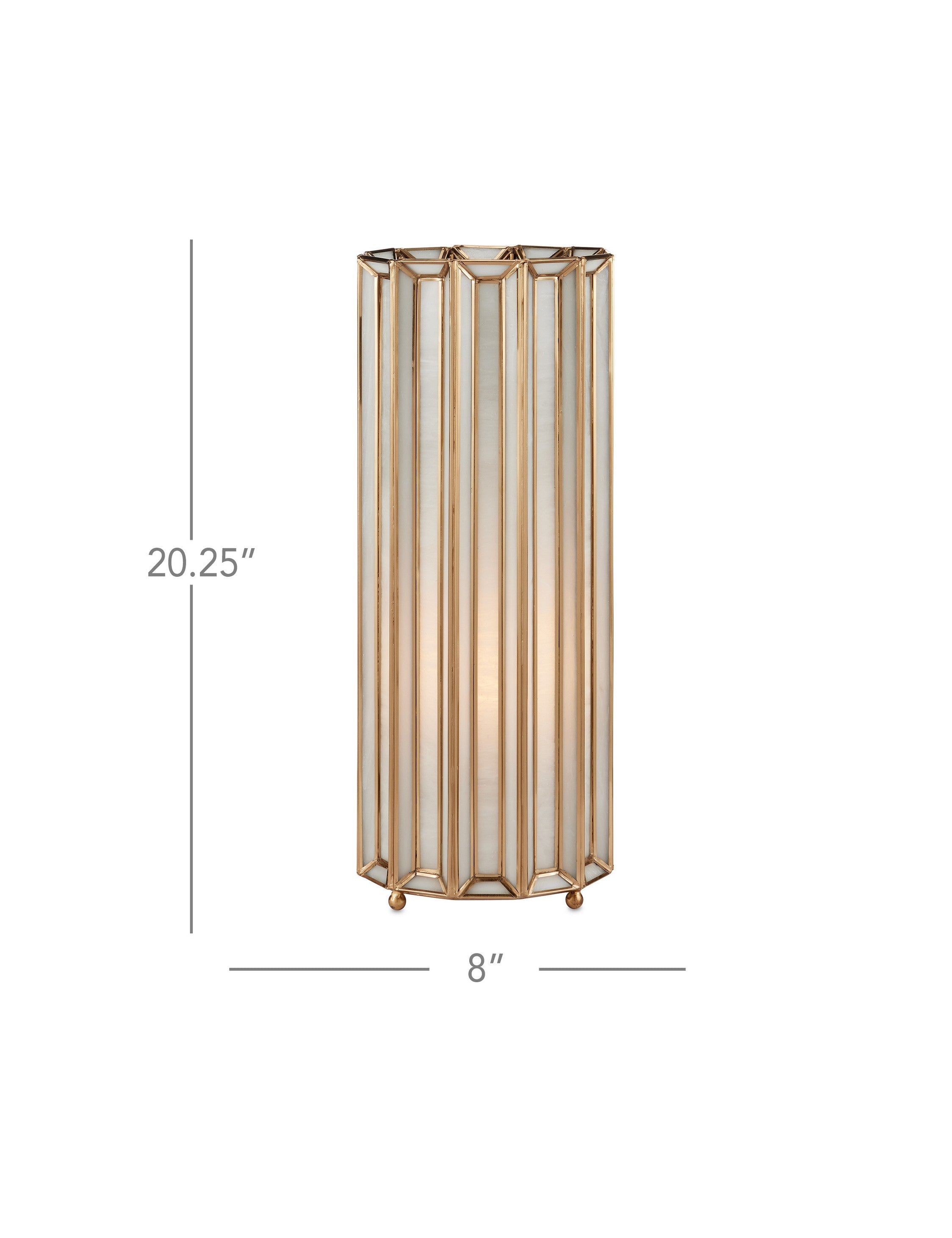 Lulu and Georgia Labarre Table Lamp – Antique Brass - view 4