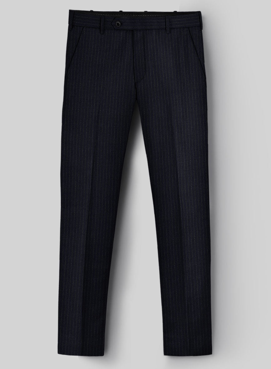 StudioSuits Italian Wool Stripe Zira Pants