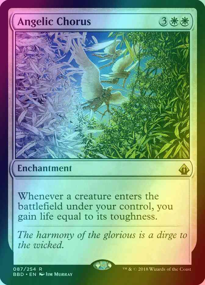Angelic chorus 87 – Magic Angelic Chorus [87] [Battlebond] [Foil]