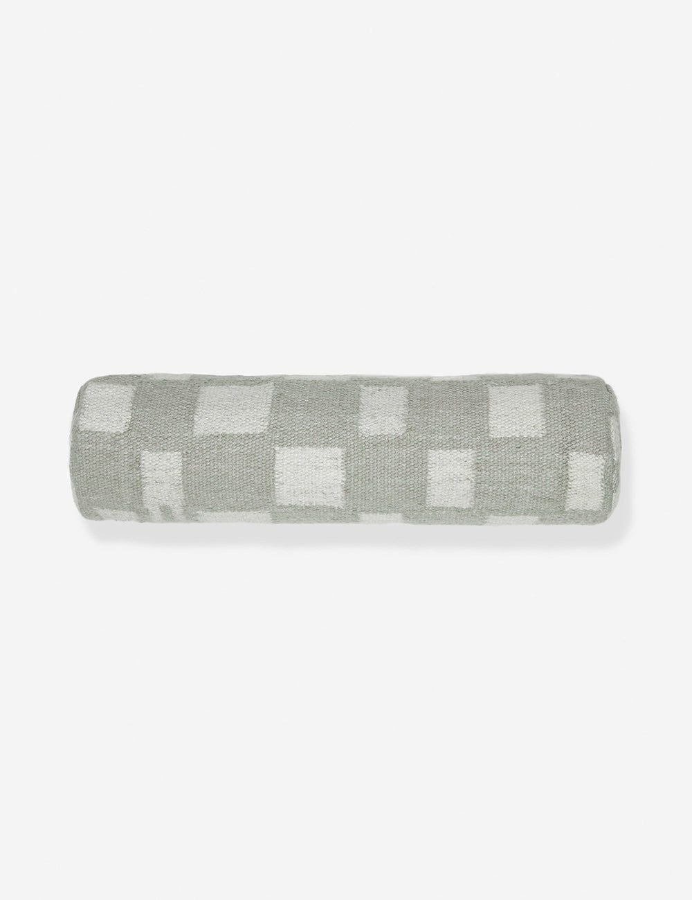 Lulu and Georgia Irregular Checkerboard Bolster Pillow by Sarah Sherman Samuel