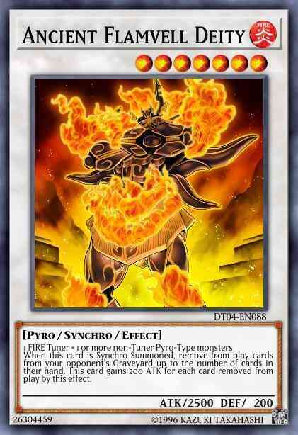 Yu-Gi-Oh! Ancient Flamvell Deity - HA04-EN056 - Secret Rare - Unlimited