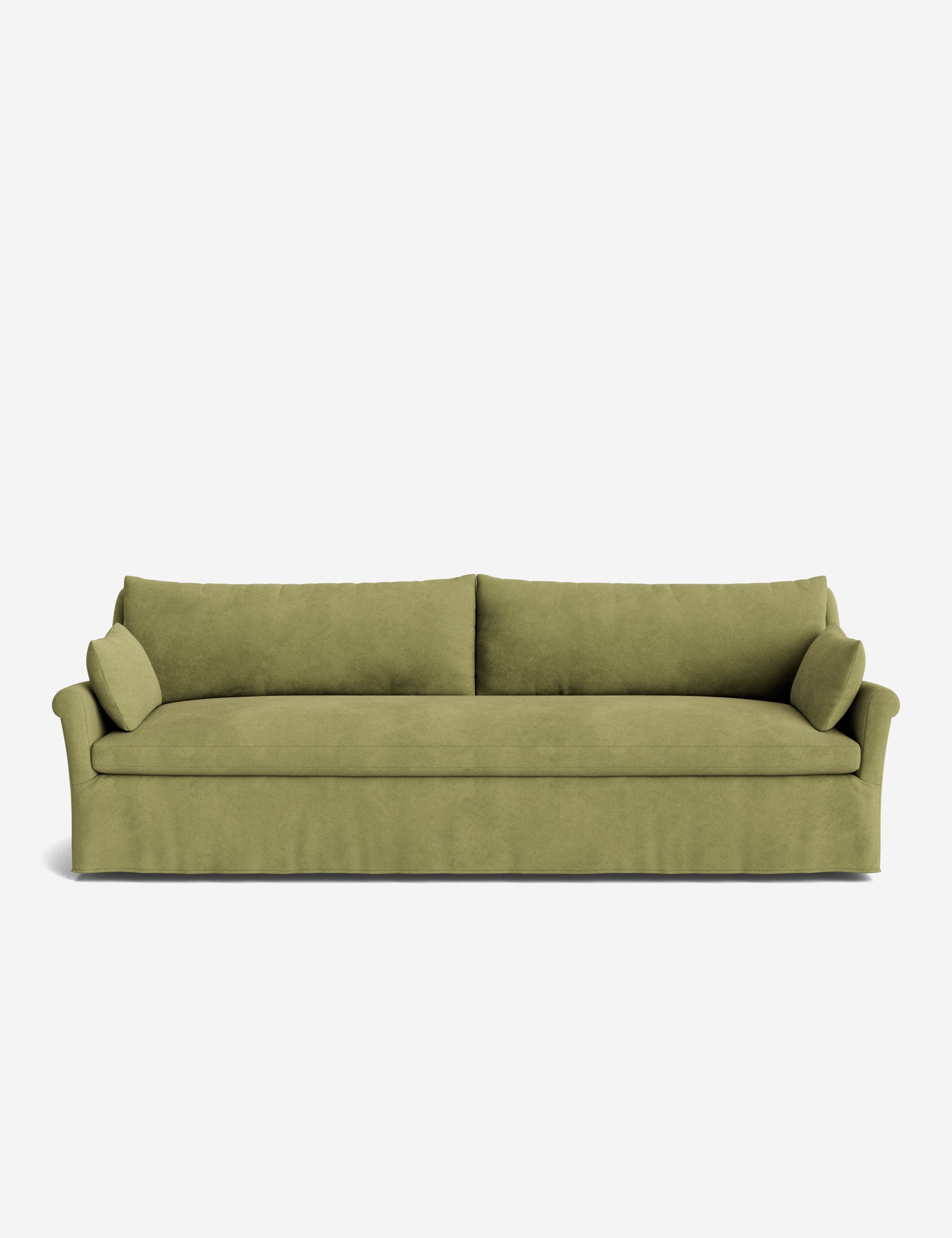 Lulu and Georgia Portola Rolled Arm Slipcover Sofa - view 33