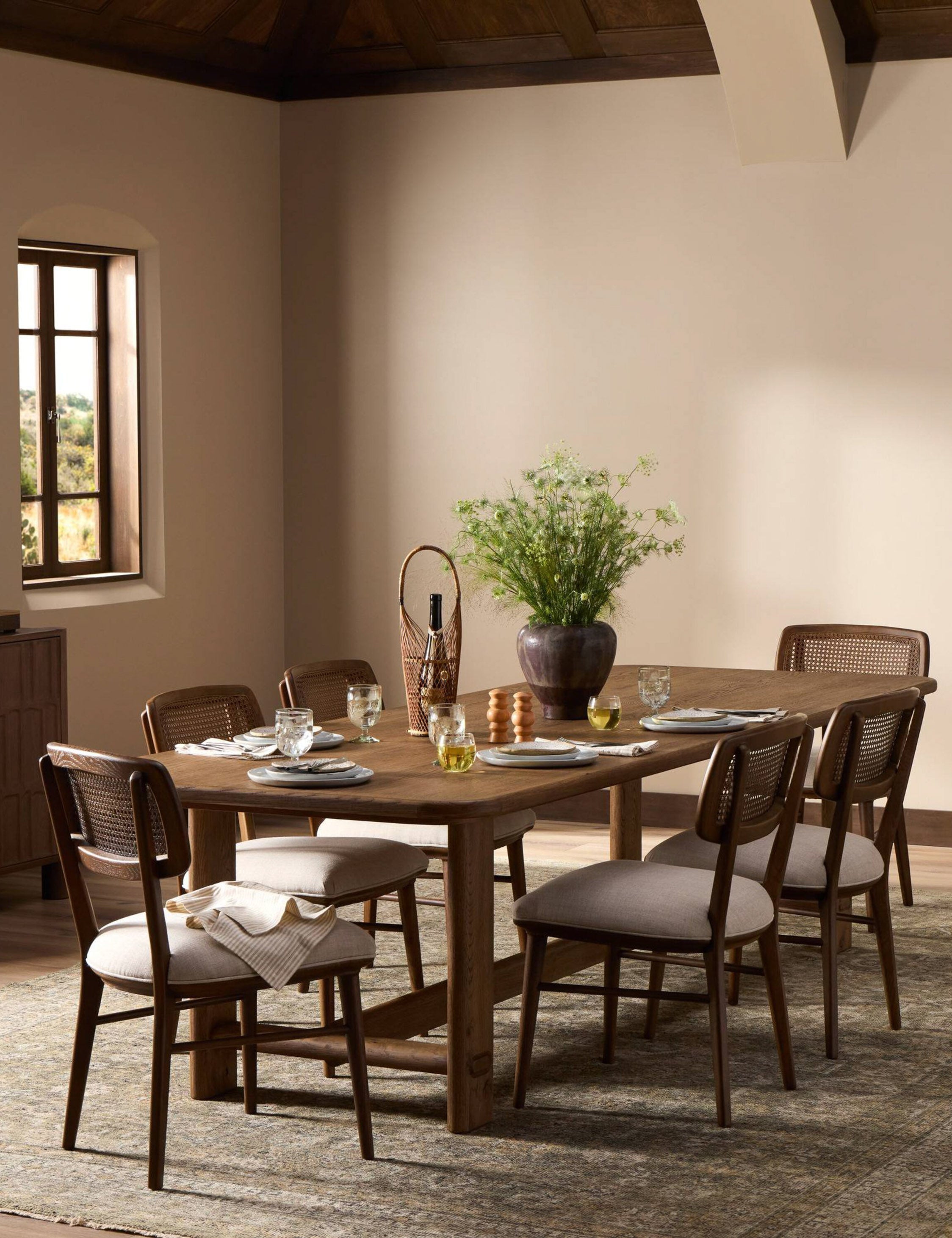 Lulu and Georgia Bramwell Dining Table by Amber Lewis x Four Hands - view 2