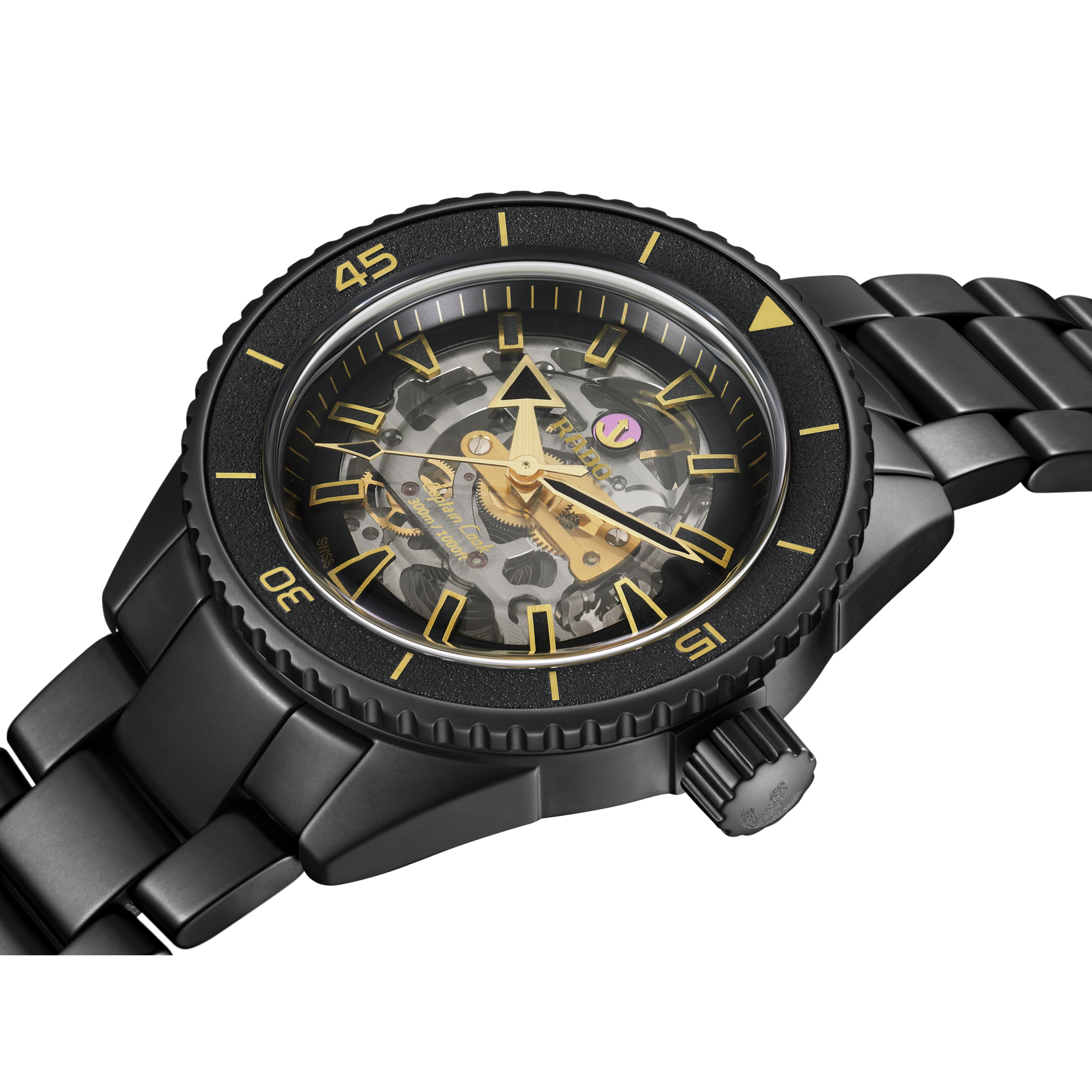 Rado Captain Cook Skeleton Dial Men 43mm